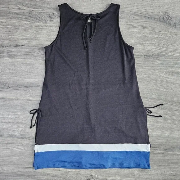 Tommy Bahama Island Cays Colorblock Romper Womens Size Large Built In Shorts - Picture 9 of 9